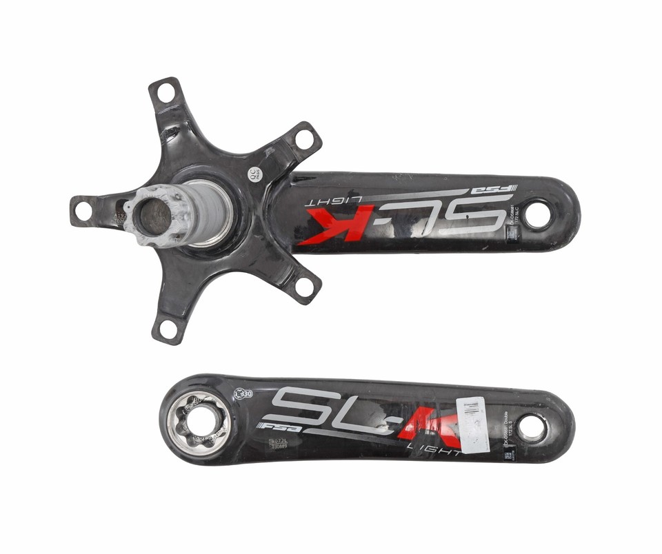 Pédalier carbone FSA k force light, vélo route course - Équipements vélos