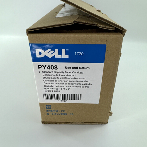 Dell 1720 PY408 Standard Capacity Toner Cartridge Open Box - Picture 3 of 4