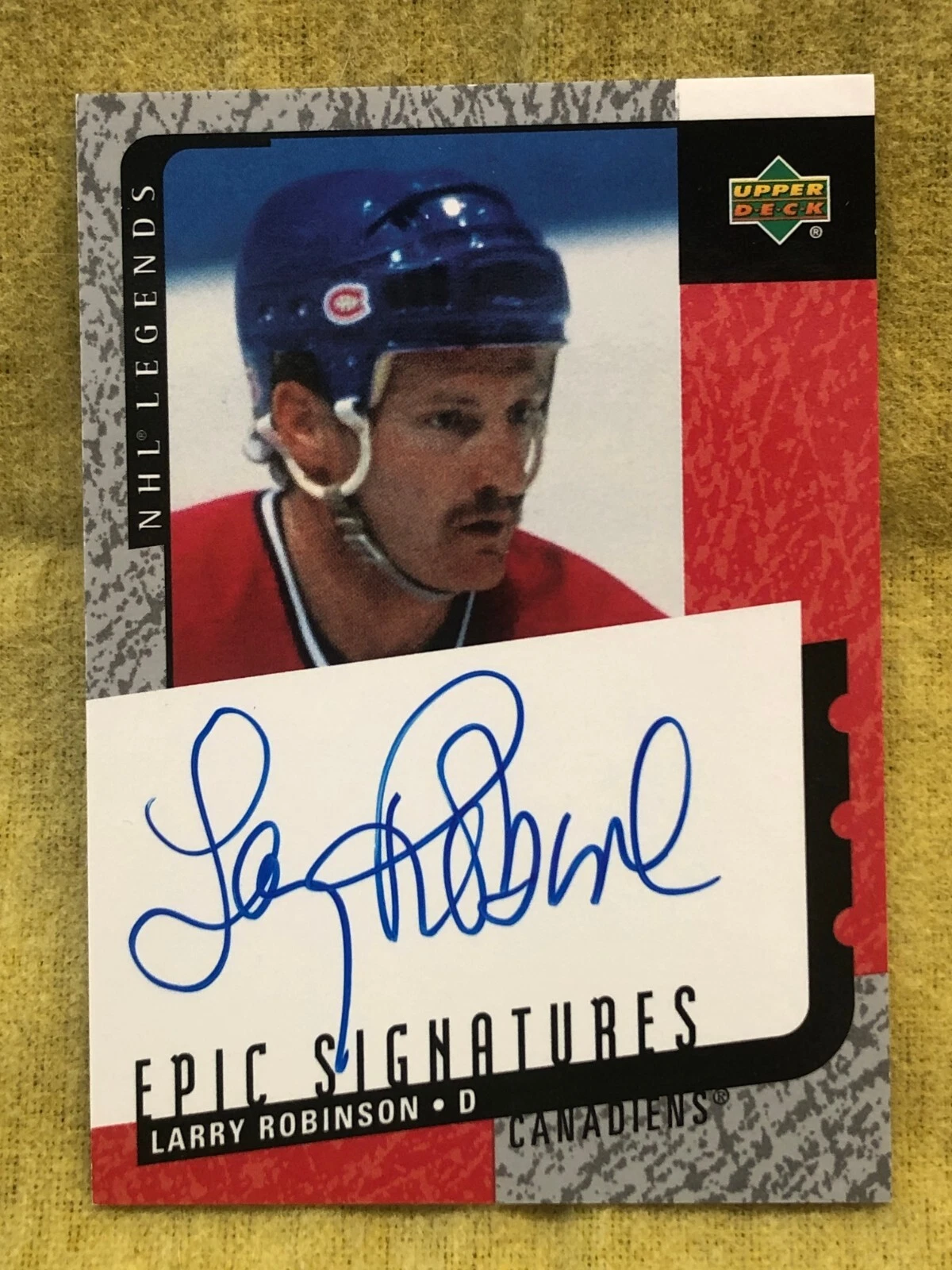 Larry Robinson trading card