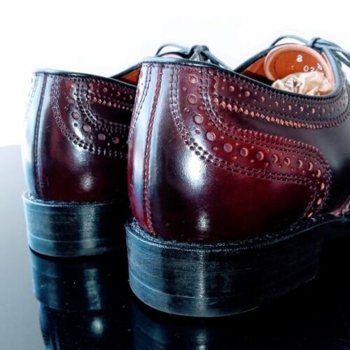 Allen Edmonds Cambridge Shell Cordovan Wingtip Handcrafted in USA - Picture 5 of 12
