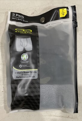 3 Boxer Uomo Athletic Works Mimetica – Taglia XL – Sostenibile