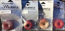 Agate Feature Donut Small - Approximately 3.5cm x 4 pieces