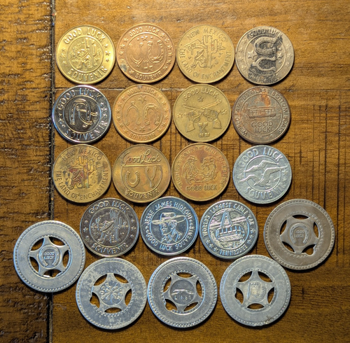 California Colorado Florida New Mexico North Carolina Good Luck Token Lot - Picture 6 of 10