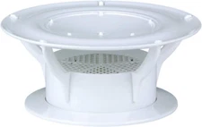 Lippert Components LCI 360 Siphon RV Camper Roof Vent Cap in White - #389381