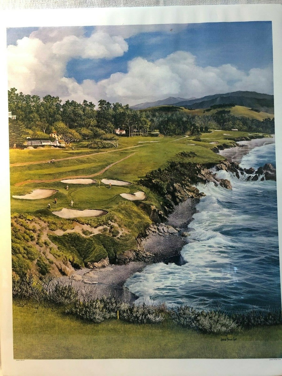 8th Hole Pebble Beach Golf Links James Peter Cost Open Edition