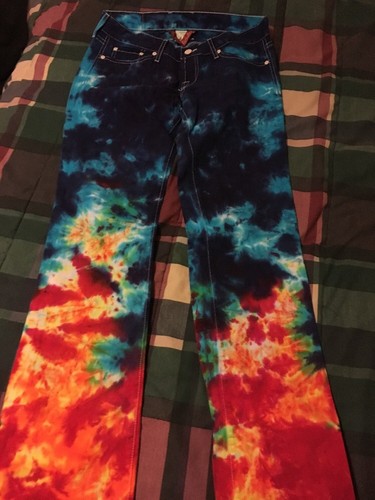 NWT Lucky Brand Maddy Low Slim Tie Dye 