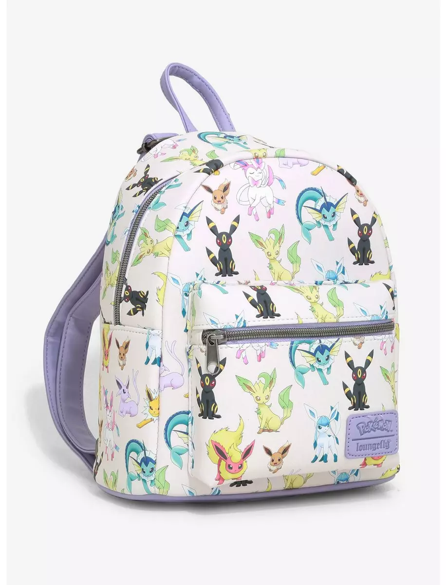 Mavin  Loungefly Pokémon Eevee Evolution Mini Backpack Purse Bag