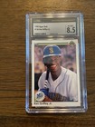 CSG 8.5 1990 Upper Deck Ken Griffey Jr Card #156 Error Simultaneously Misspelled