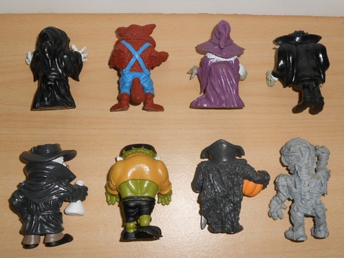 Complete Set 8 PVC Figures Halloween Monster MAIA BORGES PORTUGAL 2003 - Picture 7 of 7