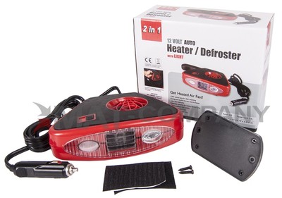 Heizgerät 200W 12V CERAMIC CAR HEATER 2IN1 HOT & COOL FAN VAN & Window Demister