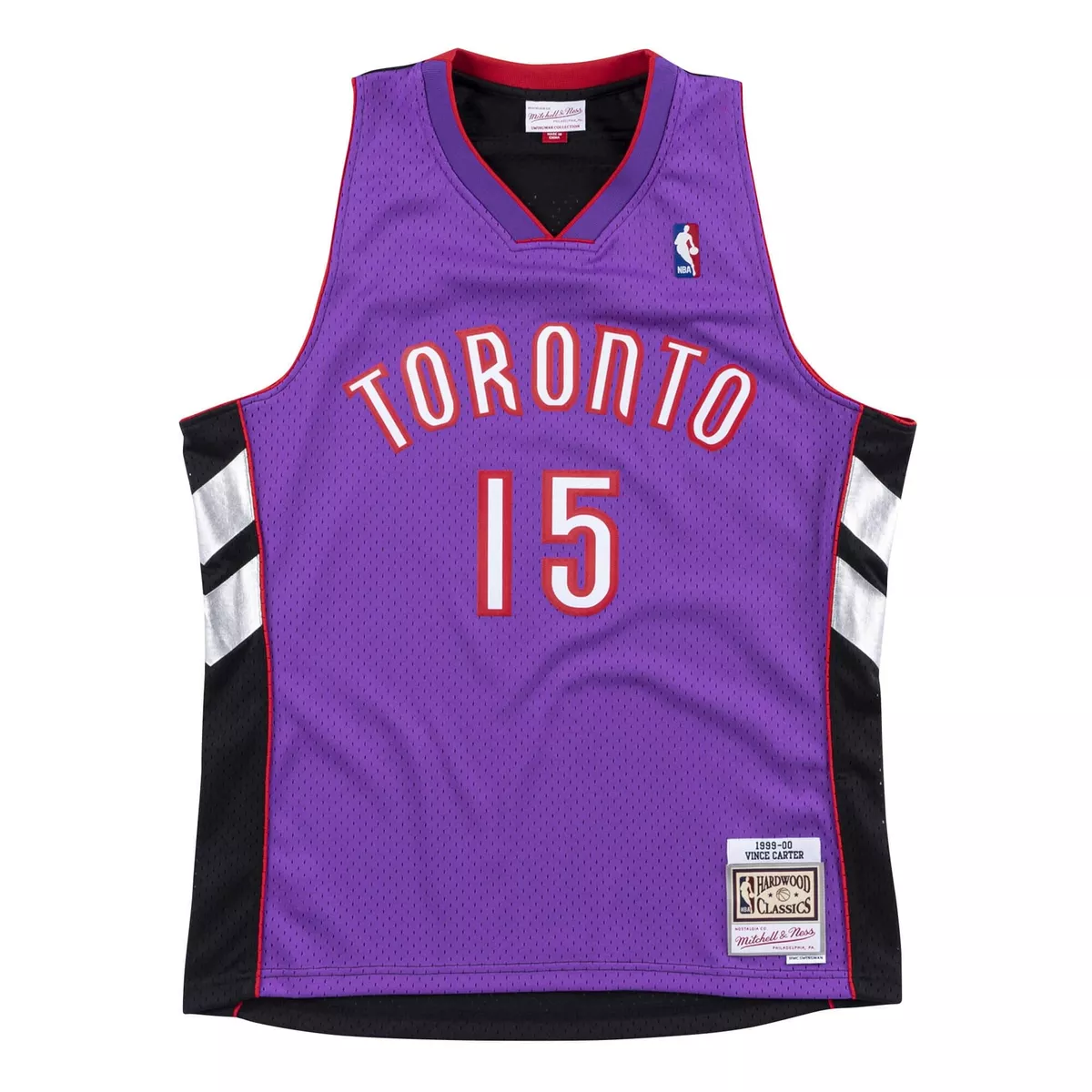 Toronto Raptors Hyper Hoops Swingman Jersey - Vince Carter By Mitchell &  Ness - Purple - Mens