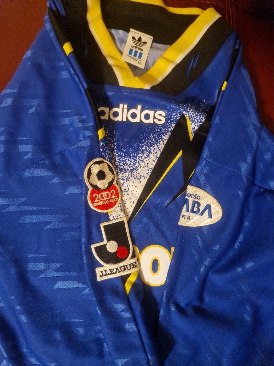 ウェア 1992/93 GAMBA OSAKA Adidas Home Shirt 1992 Gamba Osaka Home Shirt - 5/10 - (L)