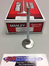 Manley 11843-1 1.880" Big Block Chevy 11/32" Severe Duty SINGLE Exhaust Valves 