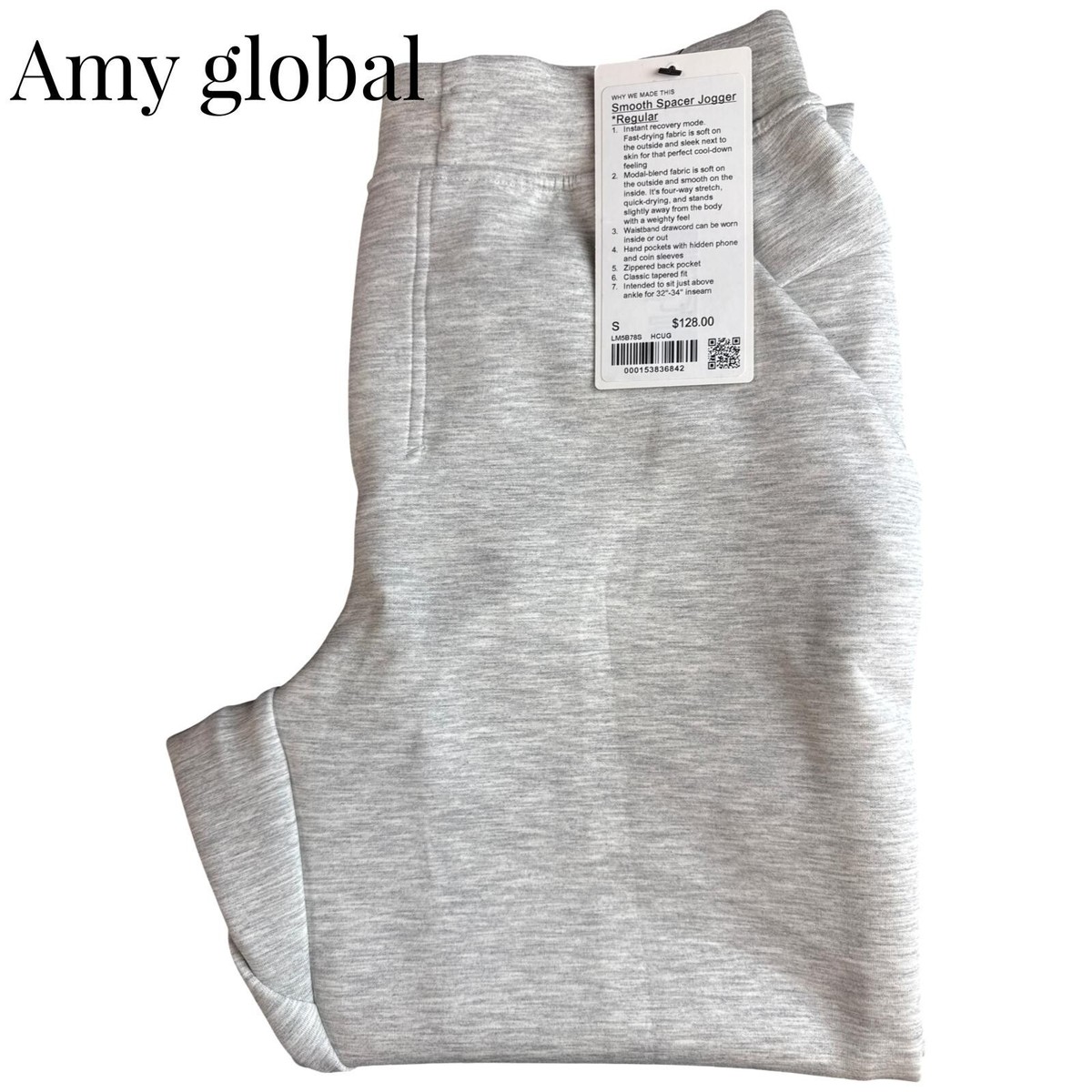 lululemon Smooth Spacer Jogger Regular. Choose Your Size