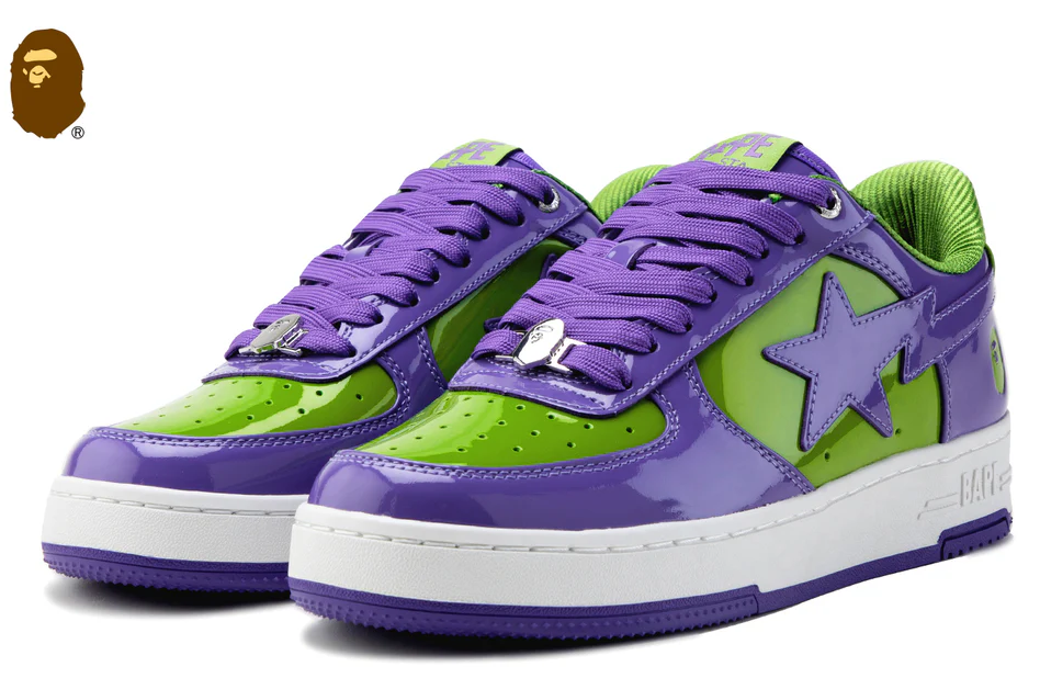 A BATHING APE BAPE STA PURPLE 紫　ポロシャツ　M Bape STA Icon M2 - Purple – Feature