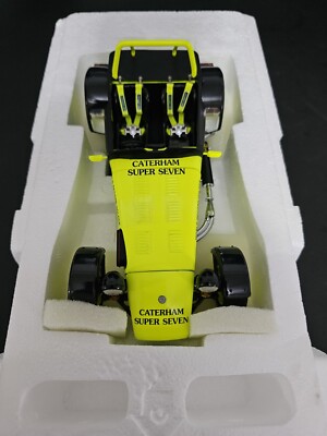 Kyosho Original Die-Cast Caterham Super Seven JPE Yellow 1:18 | eBay
