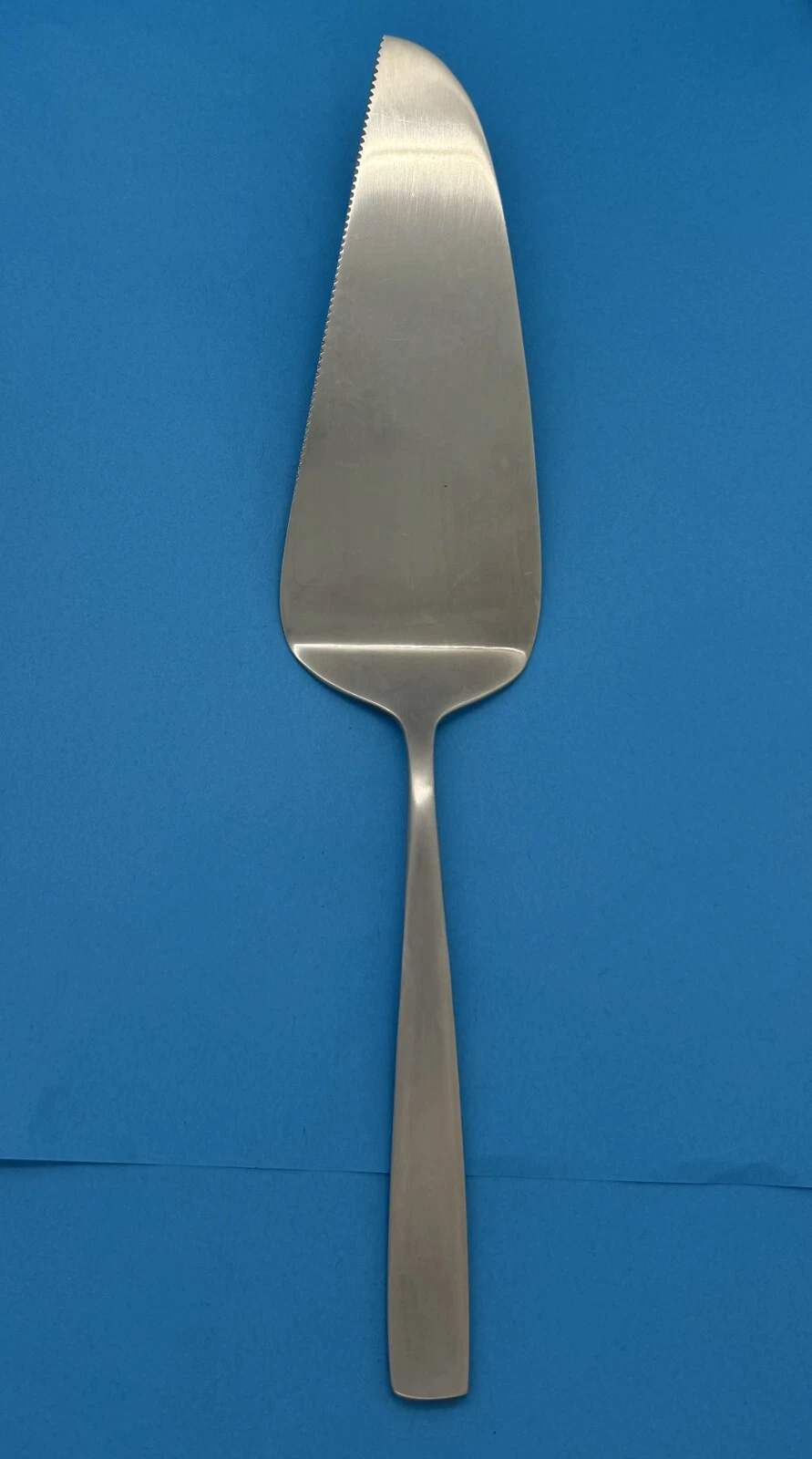 YAMAZAKI COMBINE SATIN 18/10 STAINLESS FLATWARE SERRATED BLADE PIE CAKE SERVER