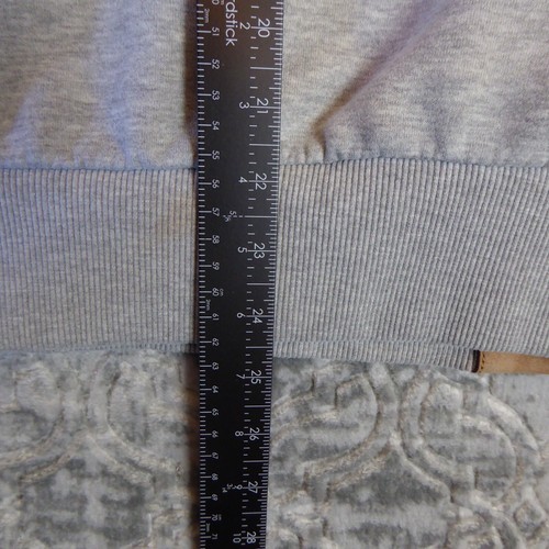 Naketano Sweatshirt Women's Large Gray Cowl Neck Long Sleeve Pullover Hoodie - Picture 10 of 14