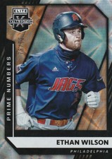 2021 Ethan Wilson Elite Extra Edition #49 Prime Numbers B 73/73 - Phillies