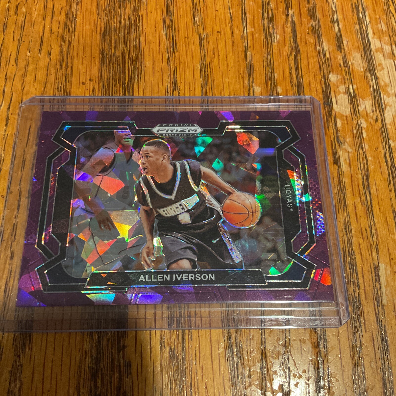 2024 Panini Prizm Draft Picks - Allen Iverson #33 Purple Ice  Variations /149