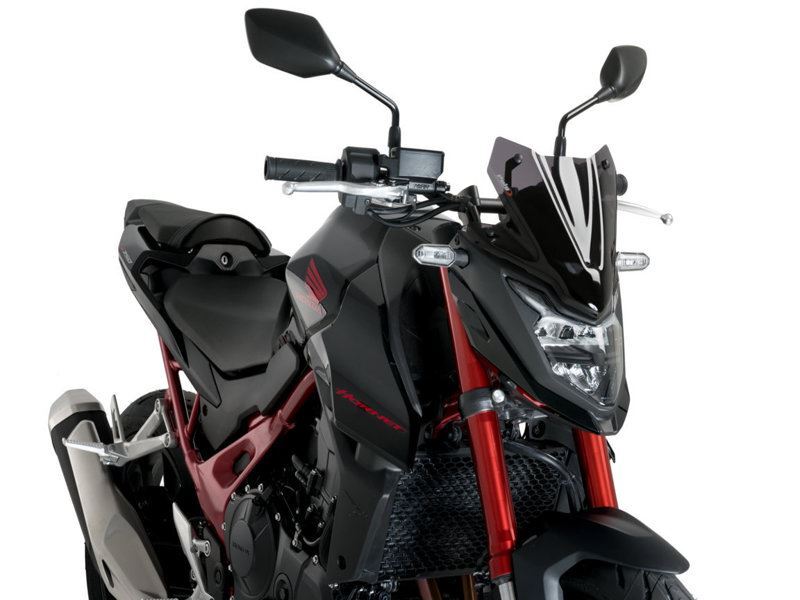 Puig Dark Smoke New Generation Sport Screen Honda CB750 Hornet 2023-2024