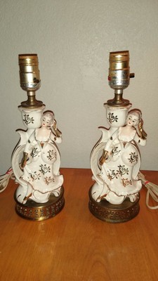 vintage dresser lamps