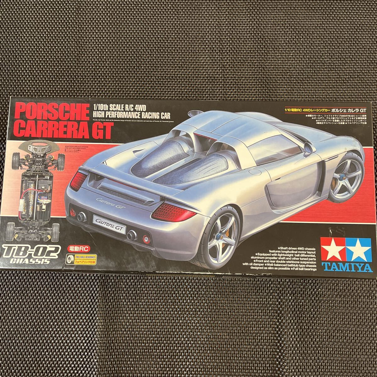 タミヤ☆PORSCHE CARRERA GT ポルシェカレラTB-02シャーシ タミヤ RC