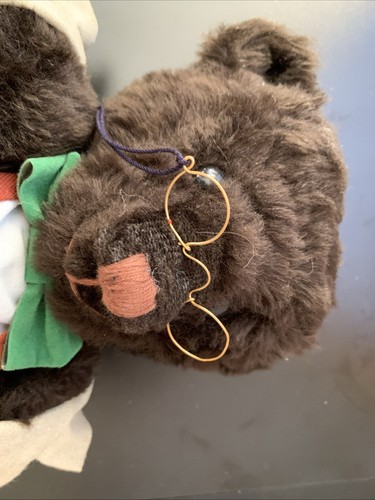 Vintage Teddy B And Teddy G Limited Edition Bear (Teddy Roosevelt ) 1984 #418B - Picture 15 of 20