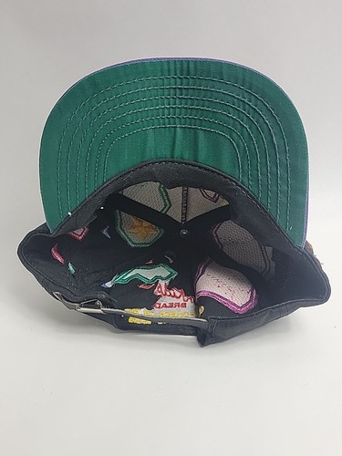 Cappello vintage Iron Kids Bread 1996 squadra olimpica giovanile nero anni 90 USA OlympiCAPS - Foto 11 di 11