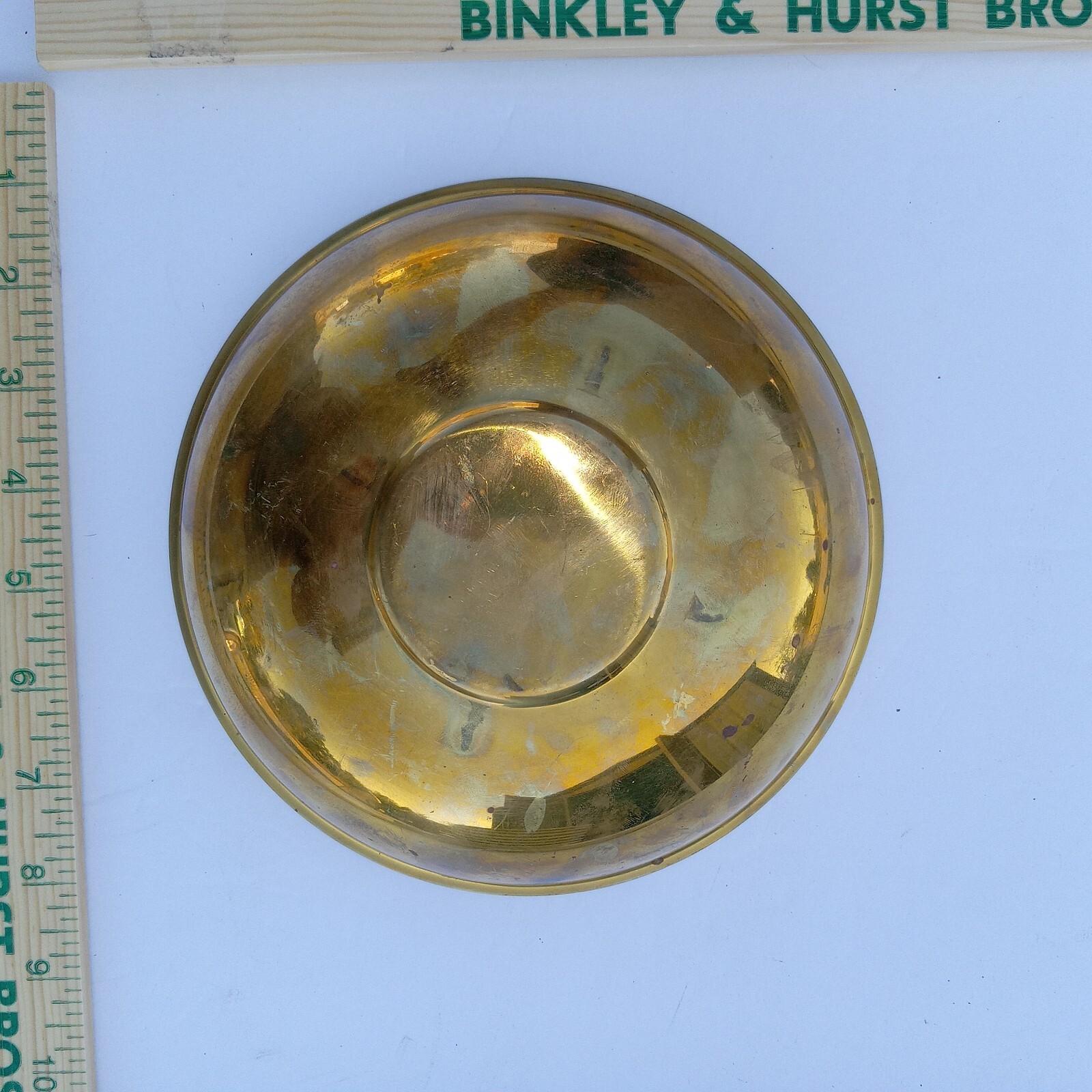 Vintage Brass Bowl eBay