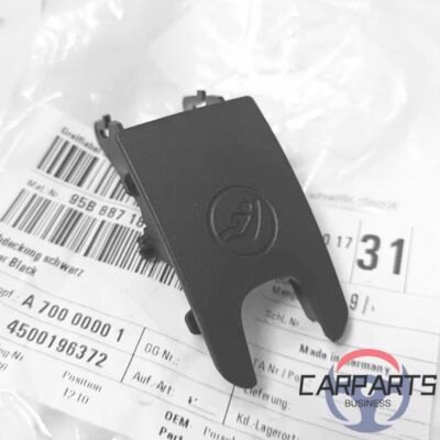 Black Rear Child Seat Buckle ISOFIX Switch Cover for Porsche 2014-2021 Macan 95B