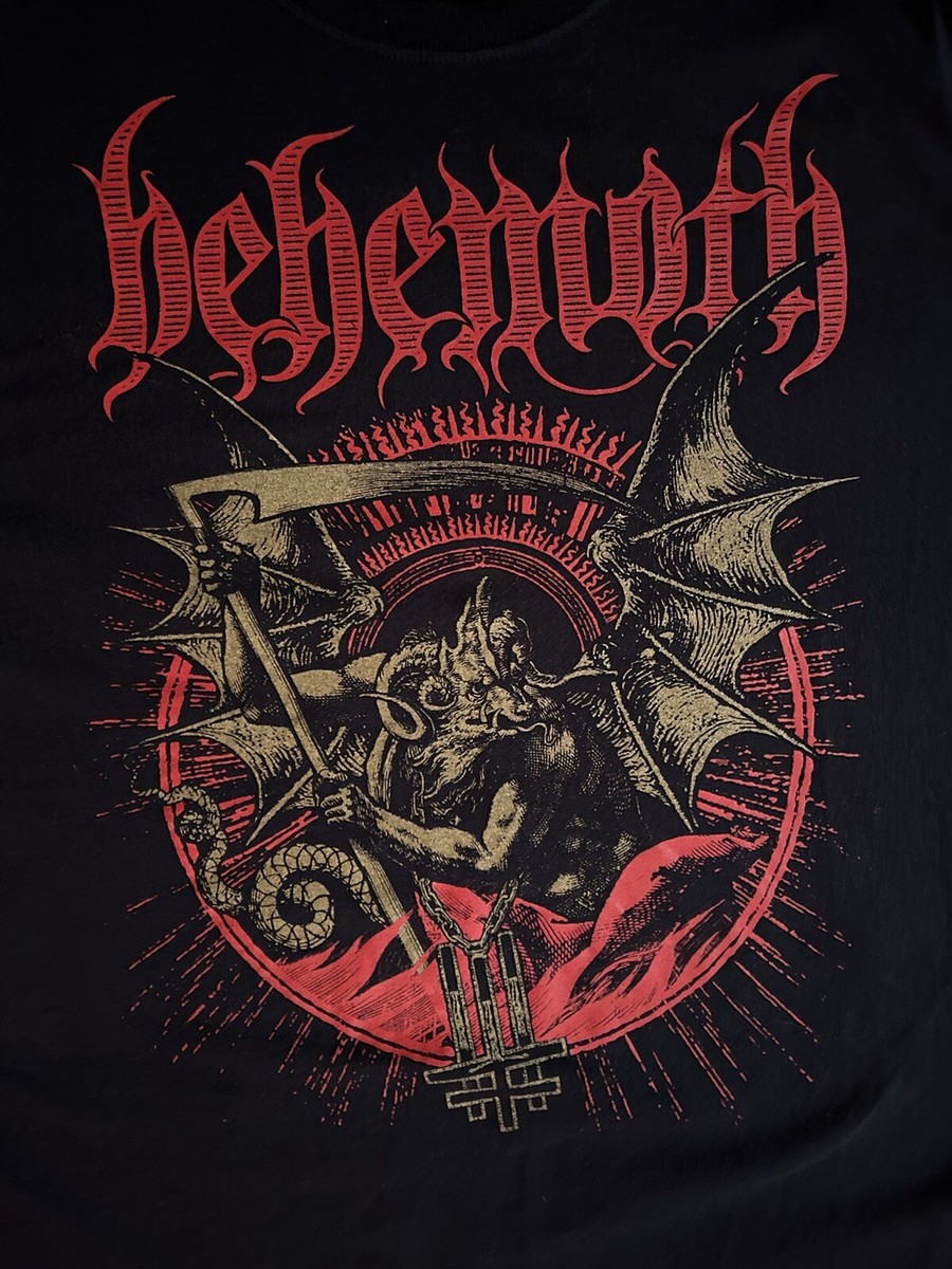 Behemoth T Shirt Swedish Black Metal Vader Dark Funeral Mayhem 3