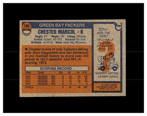 1976 TOPPS FOOTBALL #1-275 YOU PICK SEE PHOTOS OF EVERY CARD STARS *NEW LISTING* - Picture 339 of 497