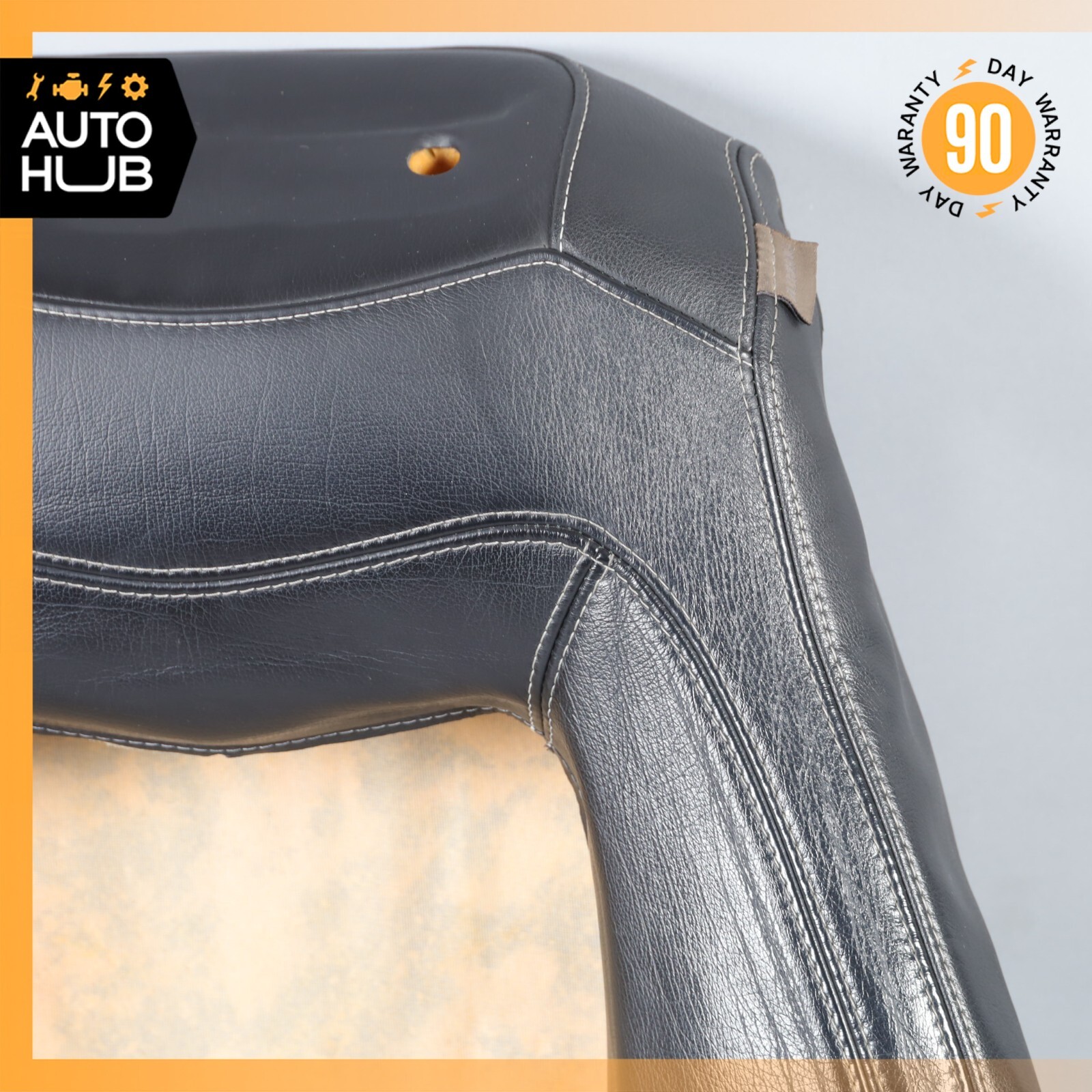 08-12 Maserati GranTurismo S M145 Left Side Top Upper Seat Cushion Black OEM