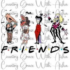 Sublimation Transfer Friends Ready To Press Heat Transfer