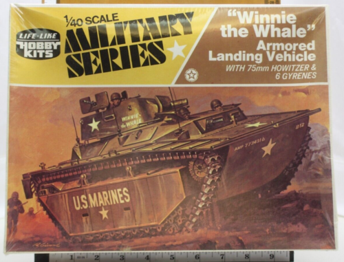 Vintage Life-Like Hobby Kits 1/40 Scale Winnie The Whale 09658 Sealed