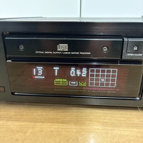 Reproductor de CD Sony CDP-X55ES convertidor lineal de alta densidad usado funcionando desde JAPÓN - Imagen 6 de 20