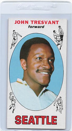 1969/70 Topps #58 John Tresvant SuperSonics NM *MK2280 - Bild 1 von 2