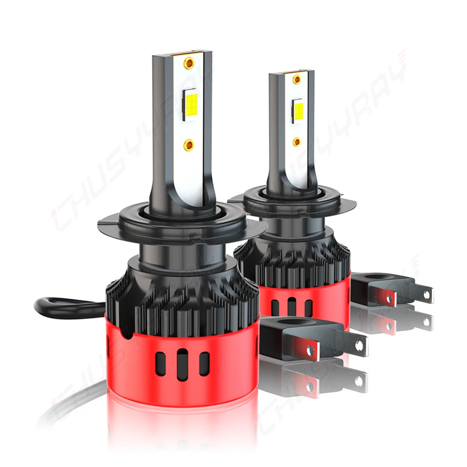 适用于宝马 F800GS 2008 - 2017 F650GS 2008 - 2011 2X H7 摩托车 LED 车头灯灯泡 — 第 2/4 张图片