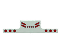 1/64 DCP PARTS WHITE REAR LIGHTBAR