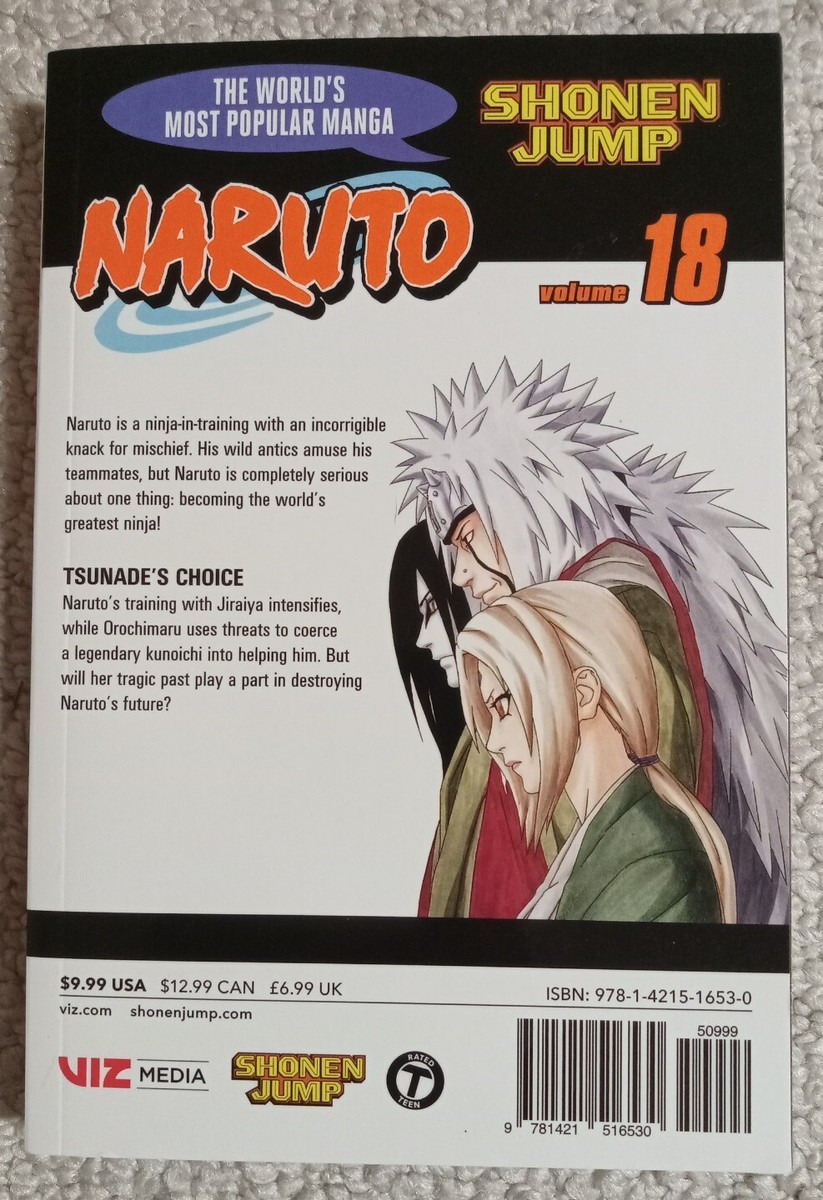 Naruto Volume 18 By Masashi Kishimoto (Viz, September 2007) 23