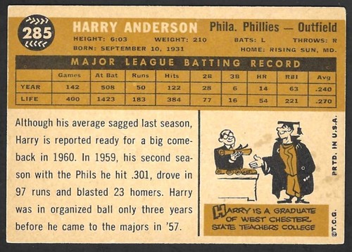1960 Topps Baseball U Pick Complete Your Set - Picture 221 of 315