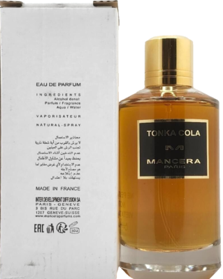 Mancera Tonka Cola Eau De Parfum Spray Unisex (Men and Women) 4.0