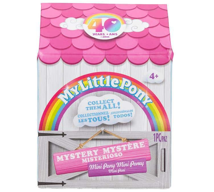 MY LITTLE PONY® 40 YEARS - MINI PONY MYSTERY BOX (1pc) AGE 4YRS+  - 7 TO COLLECT