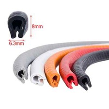 Striscia di protezione bordo protezione guscio auto RC tipo U adatta 1/8 1/10 1/12 RC auto