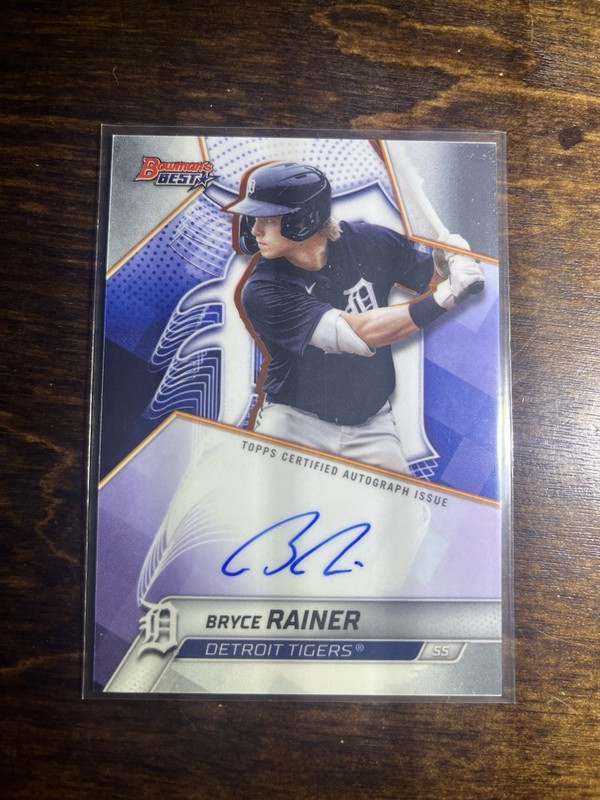 2025 Bowman's Best - Best of 2025 Autographs Bryce Rainer #B25-BR Refractor