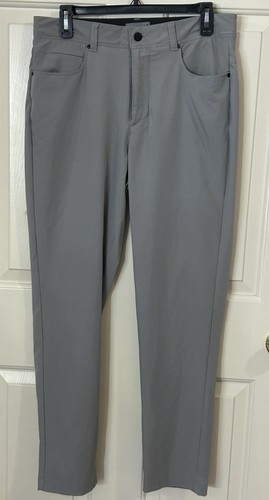 Pantalone uomo slim VRST Limitless 5 tasche 32x30 grigio 4 vie elasticizzato performance - Foto 2 di 10