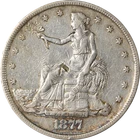 1877-S Trade Dollar - Marks