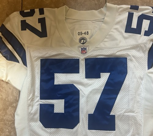 Dallas Cowboys Kevin Burnett Game Issue Trikot Saison 05 von Reebok Gr. 48 Prova - Bild 10 von 11