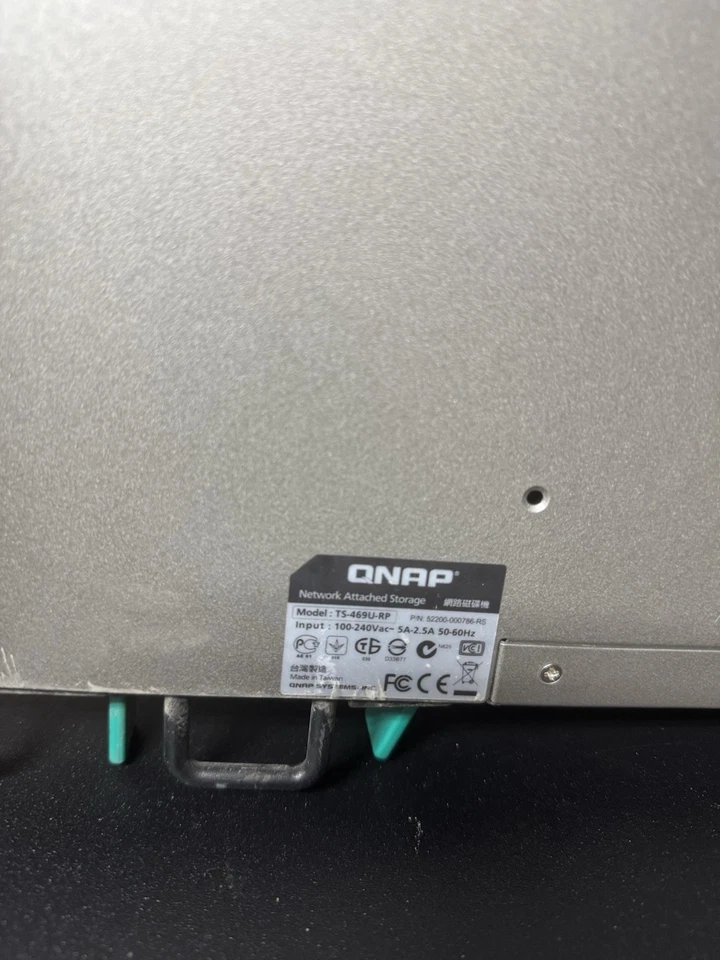 QNAP TS-469U-RP 4-bay NAS Server W 4) 5TB Drives - Image 2 of 3